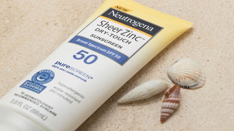 Kem Chống Nắng Neutrogena Sheer Zinc Dry-Touch Sunscreen Broad Spectrum SPF 50
