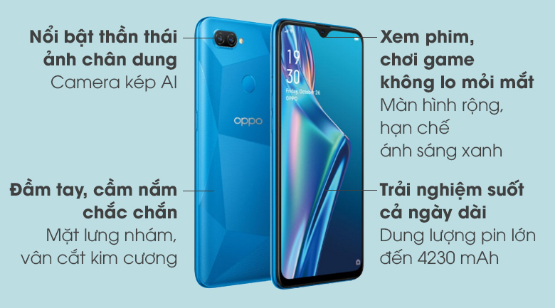 điện thoại Oppo giá rẻ dưới 2 triệu